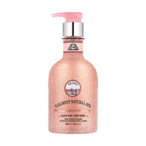 NIB Avon Veilment Natural Spa Black Rose Body Scrub & Cleanser 13.5oz